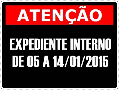 Prefeitura atende em expediente interno no prédio sede até o dia 14